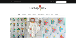 Desktop Screenshot of cabbagerosequilts.com